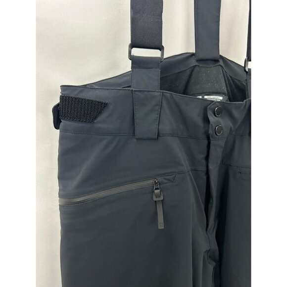 Salomon Men's Size Large Primaloft Snow Overalls Jumpsuits Black - Picture 12 of 16